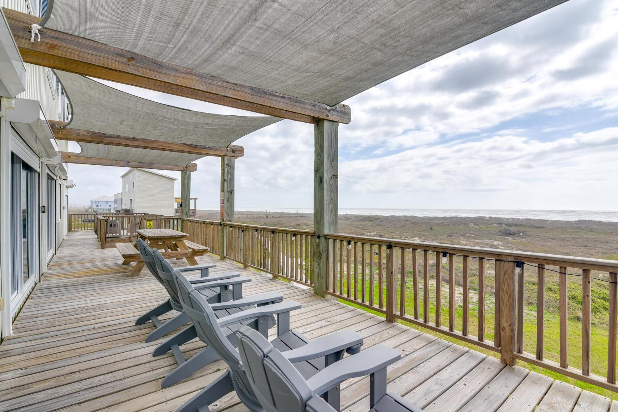 Ocean-View Surfside Home With Boardwalk To Beach! Surfside Beach Eksteriør bilde