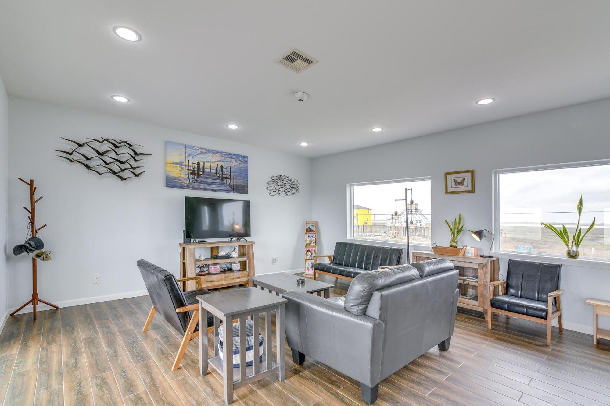 Ocean-View Surfside Home With Boardwalk To Beach! Surfside Beach Eksteriør bilde
