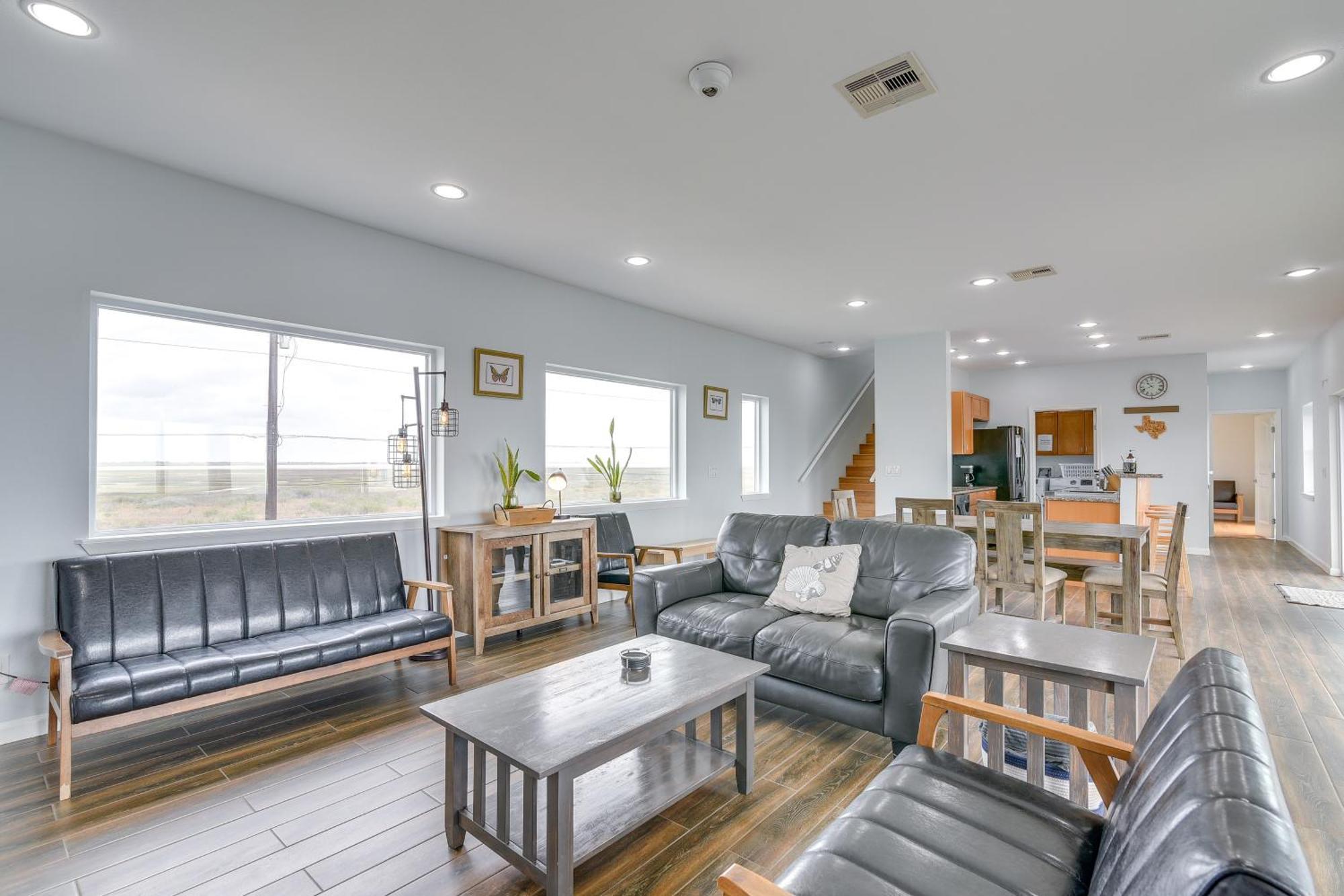 Ocean-View Surfside Home With Boardwalk To Beach! Surfside Beach Eksteriør bilde