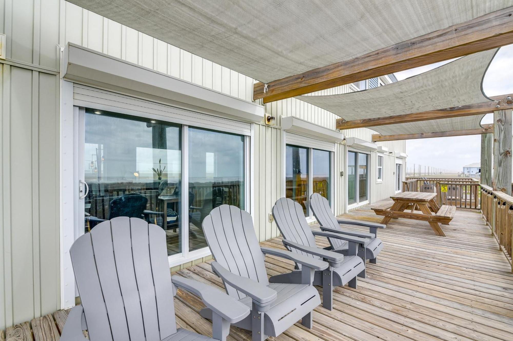 Ocean-View Surfside Home With Boardwalk To Beach! Surfside Beach Eksteriør bilde