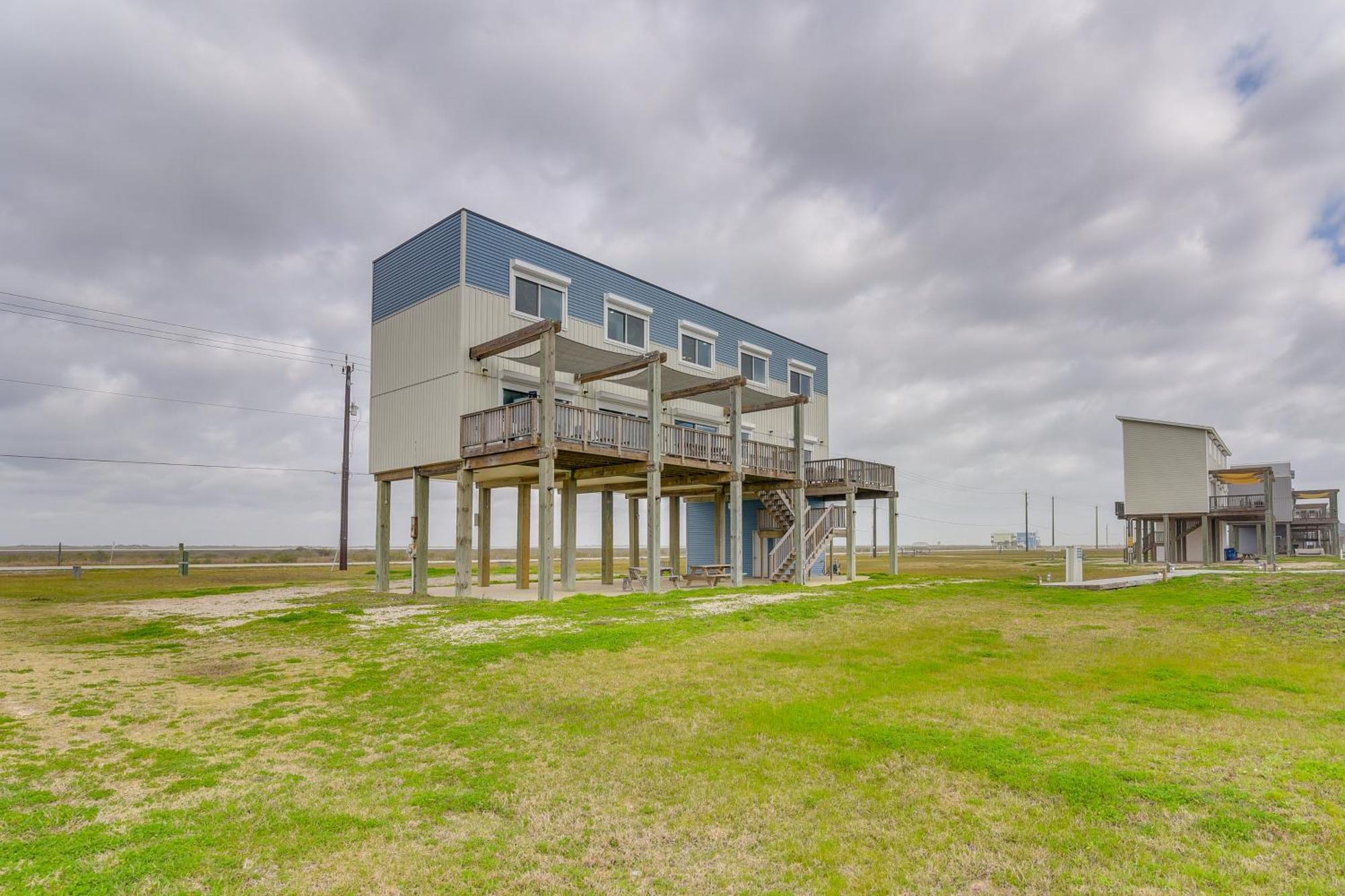 Ocean-View Surfside Home With Boardwalk To Beach! Surfside Beach Eksteriør bilde