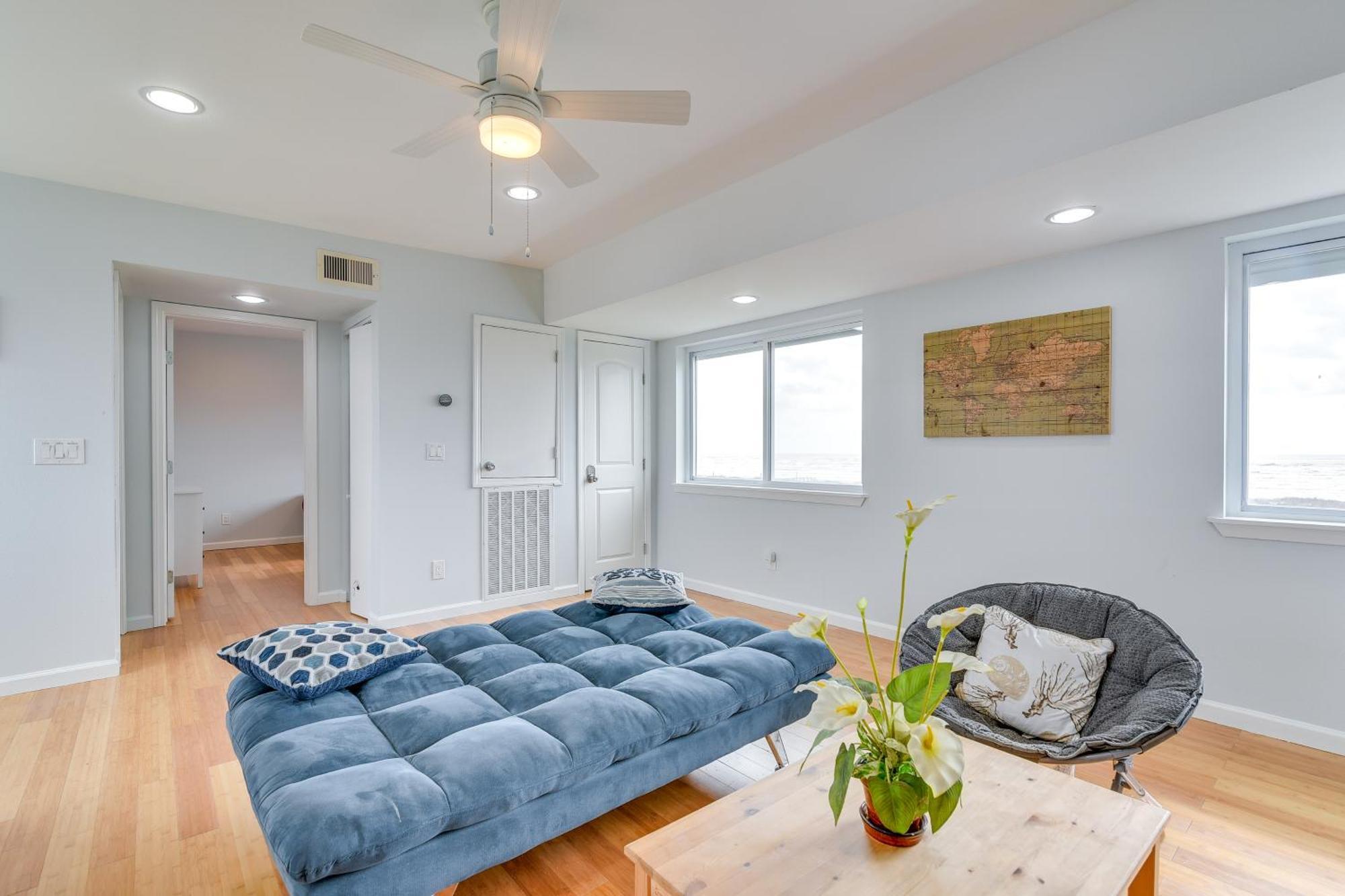 Ocean-View Surfside Home With Boardwalk To Beach! Surfside Beach Eksteriør bilde